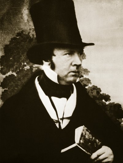 Retrato de Fox Talbot de Antoine Francois Jean Claudet